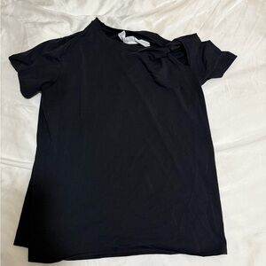 lululemon athletica Black Short Sleeve Tee Top Size M Medium